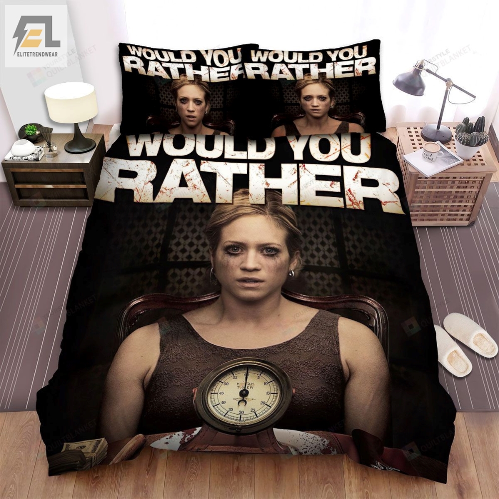 Would You Rather Movie Poster Vi Photo Bed Sheets Spread Comforter Duvet Cover Bedding Sets 