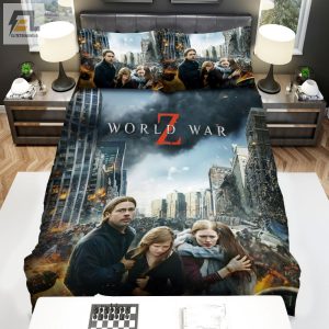 World War Z Movie Poster Bed Sheets Spread Comforter Duvet Cover Bedding Sets Ver 16 elitetrendwear 1 1