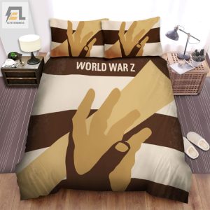 World War Z Movie Art Bed Sheets Spread Comforter Duvet Cover Bedding Sets Ver 6 elitetrendwear 1 1