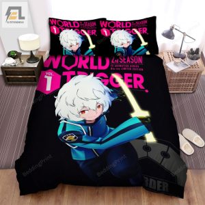 World Trigger Anime 2Nd Season Volume 1 Bed Sheets Spread Duvet Cover Bedding Sets elitetrendwear 1 1