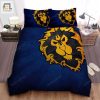 World Of Warcraft The Lion Symbol Bed Sheets Duvet Cover Bedding Sets elitetrendwear 1