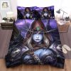 World Of Warcraft Skulls Armor Bed Sheets Duvet Cover Bedding Sets elitetrendwear 1