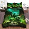 World Of Warcraft Legion Illidan Stormrange Bed Sheets Duvet Cover Bedding Sets elitetrendwear 1