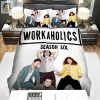 Workaholics Movie Poster 3 Bed Sheets Duvet Cover Bedding Sets elitetrendwear 1