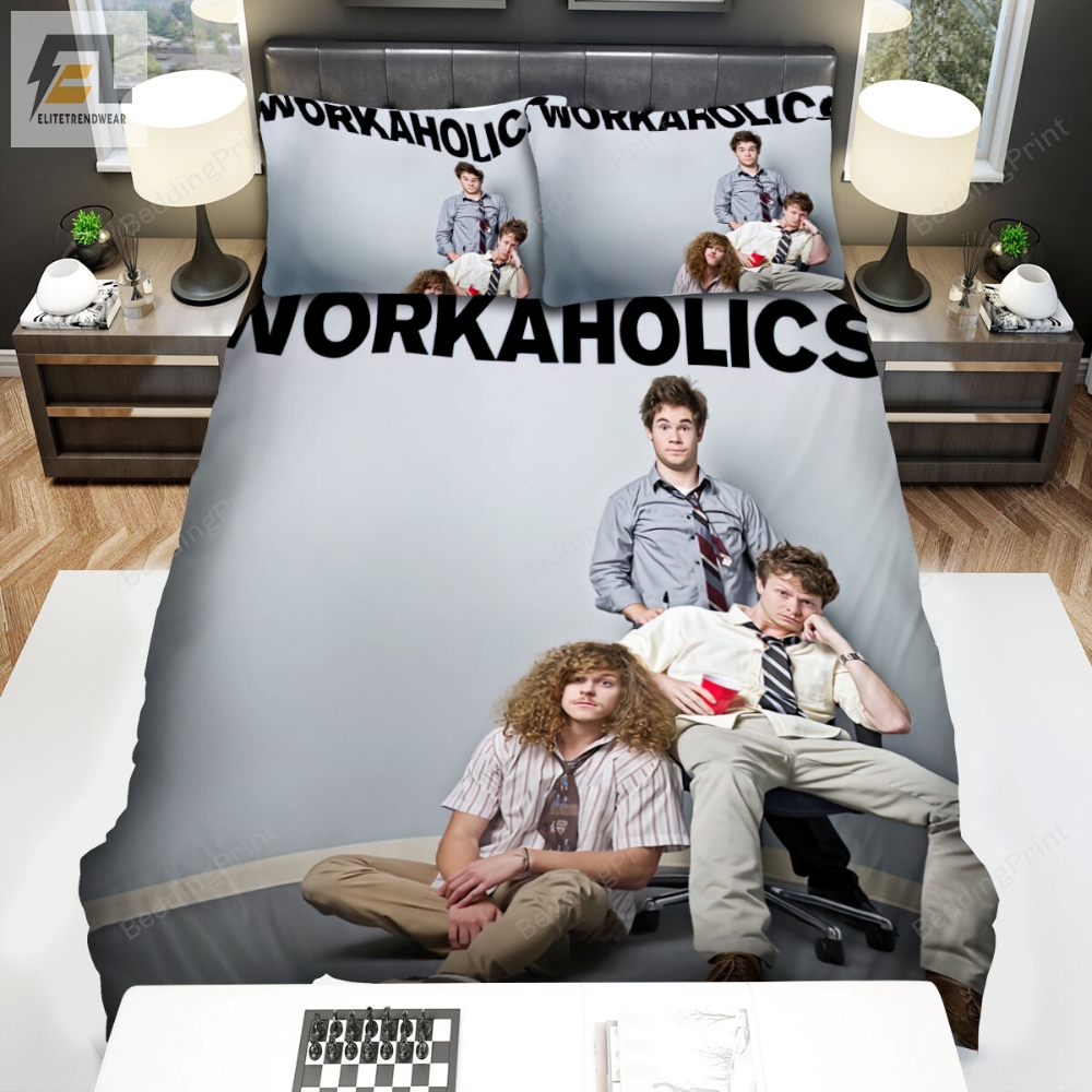 Workaholics Movie Poster 1 Bed Sheets Duvet Cover Bedding Sets 