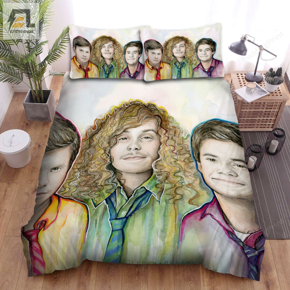 Workaholics Movie Art 4 Bed Sheets Duvet Cover Bedding Sets 