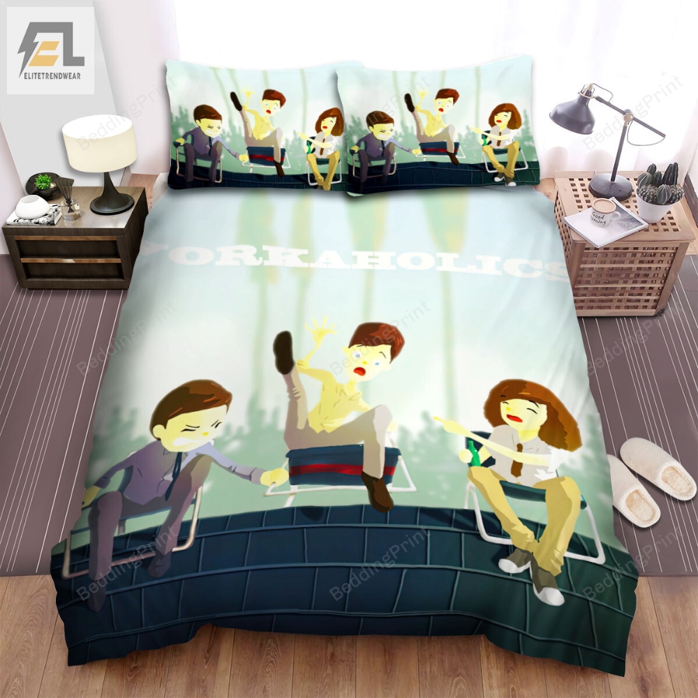 Workaholics Movie Art 3 Bed Sheets Duvet Cover Bedding Sets 