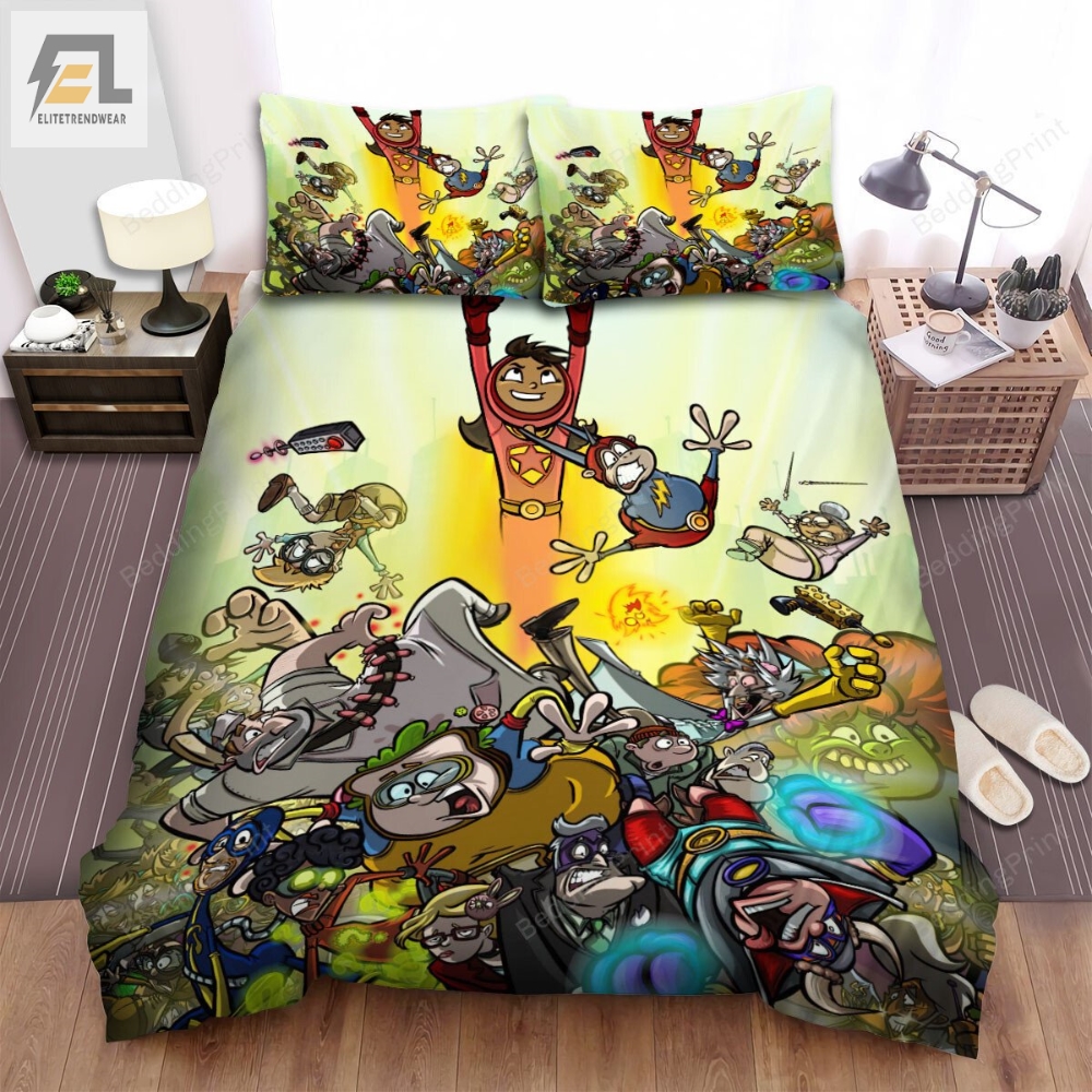 Wordgirl Coalition Of Malige Bed Sheets Spread Duvet Cover Bedding Sets elitetrendwear 1