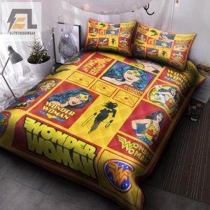 Wonder Woman V1 Bedding Set elitetrendwear 1 1