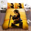 Wonder Woman Heroine Of Dc Gal Gadot Kneeling Bed Sheets Duvet Cover Bedding Sets elitetrendwear 1