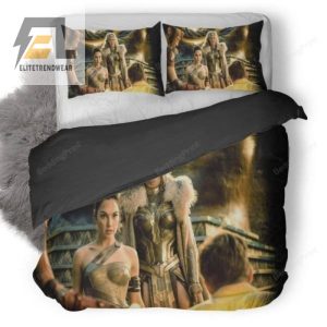 Wonder Woman Gal Gadot Connie Nielsen Duvet Cover Bedding Set elitetrendwear 1 1