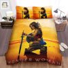 Wonder Woman 1984 Movie Sunset Background Poster Bed Sheets Spread Comforter Duvet Cover Bedding Sets elitetrendwear 1