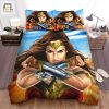 Wonder Woman 1984 Movie Painting Photo Bed Sheets Spread Comforter Duvet Cover Bedding Sets elitetrendwear 1