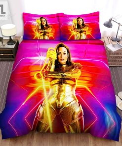Wonder Woman 1984 Movie Gold Rope Poster Bed Sheets Spread Comforter Duvet Cover Bedding Sets elitetrendwear 1 1