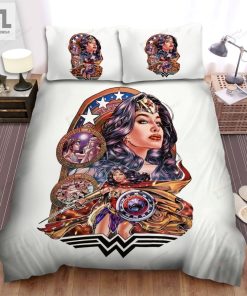 Wonder Woman 1984 Movie Digital Art Ii Photo Bed Sheets Spread Comforter Duvet Cover Bedding Sets elitetrendwear 1 1