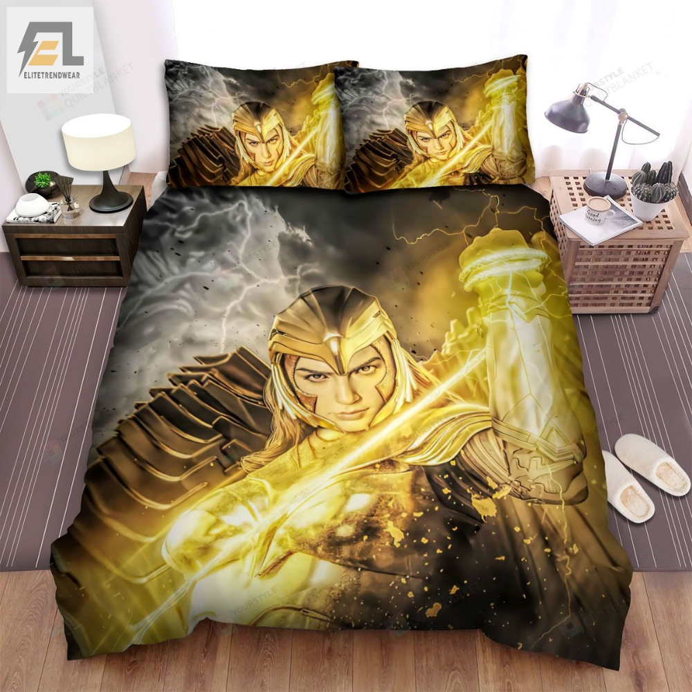 Wonder Woman 1984 Movie Digital Art I Poster Bed Sheets Spread Comforter Duvet Cover Bedding Sets 