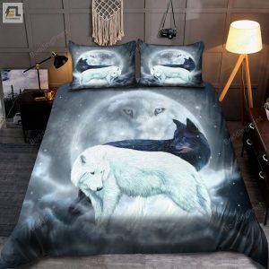 Wolves Bed Sheets Duvet Cover Bedding Sets elitetrendwear 1 1