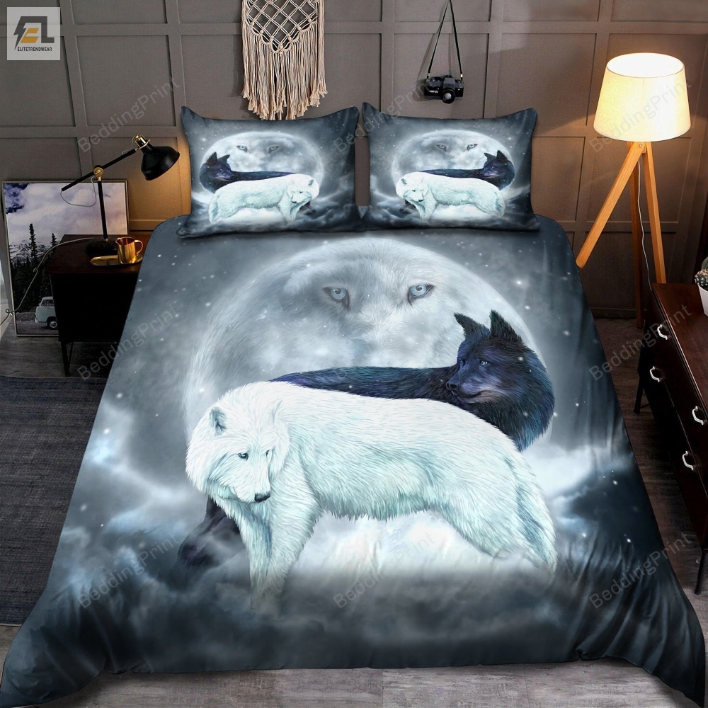 Wolves Bed Sheets Duvet Cover Bedding Sets 