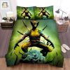 Wolverine Swords Bed Sheets Duvet Cover Bedding Sets elitetrendwear 1