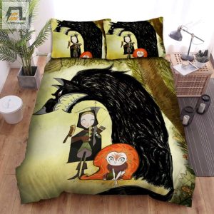 Wolfwalkers Movie Poster 1 Bed Sheets Duvet Cover Bedding Sets elitetrendwear 1 1