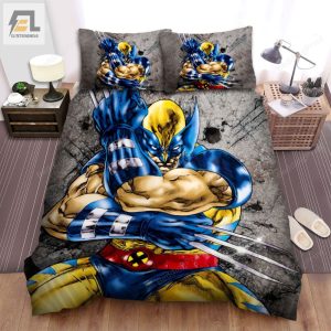 Wolverine Bed Sheets Duvet Cover Bedding Sets elitetrendwear 1 1