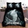 Wolf Wings Howling Personalized Custom Name Duvet Cover Bedding Set elitetrendwear 1