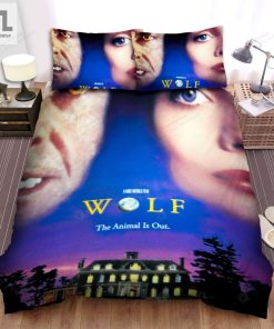 Wolf Movie Poster 1 Bed Sheets Spread Comforter Duvet Cover Bedding Sets elitetrendwear 1 1