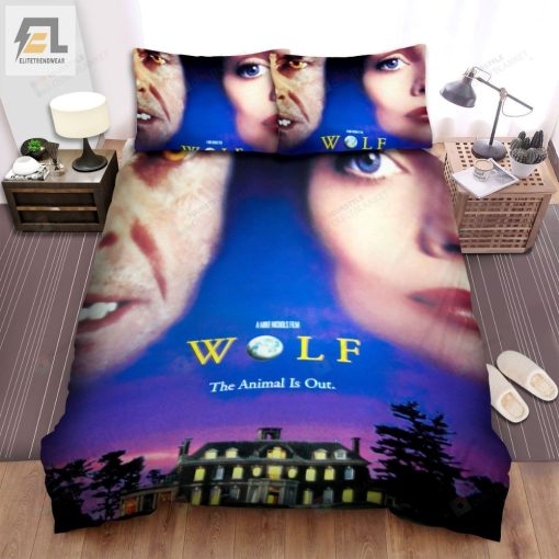 Wolf Movie Poster 1 Bed Sheets Spread Comforter Duvet Cover Bedding Sets elitetrendwear 1 1