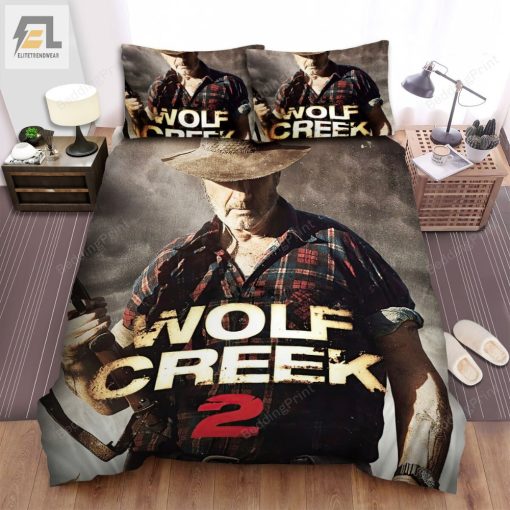 Wolf Creek 2 Movie Poster 7 Bed Sheets Duvet Cover Bedding Sets elitetrendwear 1