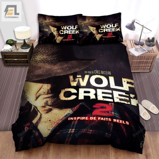 Wolf Creek 2 Movie Poster 4 Bed Sheets Duvet Cover Bedding Sets elitetrendwear 1 1