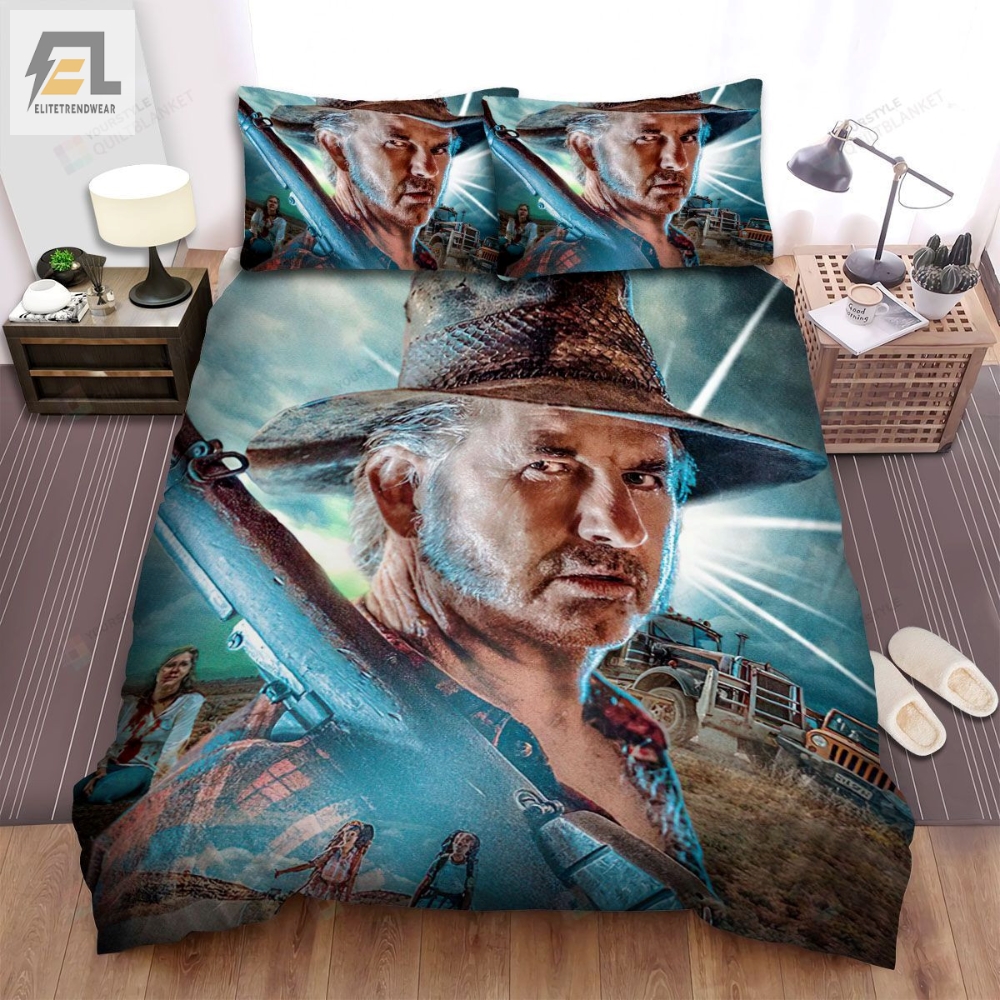 Wolf Creek 2005 The Thrill Is In The Hunt Movie Poster Bed Sheets Spread Comforter Duvet Cover Bedding Sets 