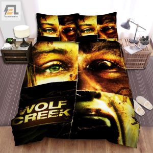 Wolf Creek 2005 Poster Movie Poster Bed Sheets Spread Comforter Duvet Cover Bedding Sets Ver 1 elitetrendwear 1 1