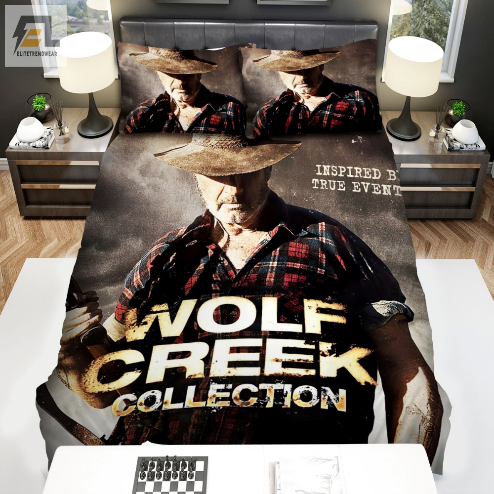 Wolf Creek 2005 Inspired By True Events Movie Poster Bed Sheets Spread Comforter Duvet Cover Bedding Sets 