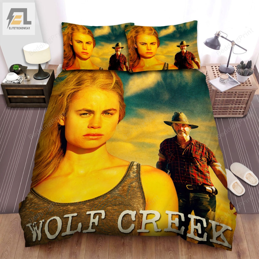 Wolf Creek 2005 Desert Movie Poster Bed Sheets Duvet Cover Bedding Sets 