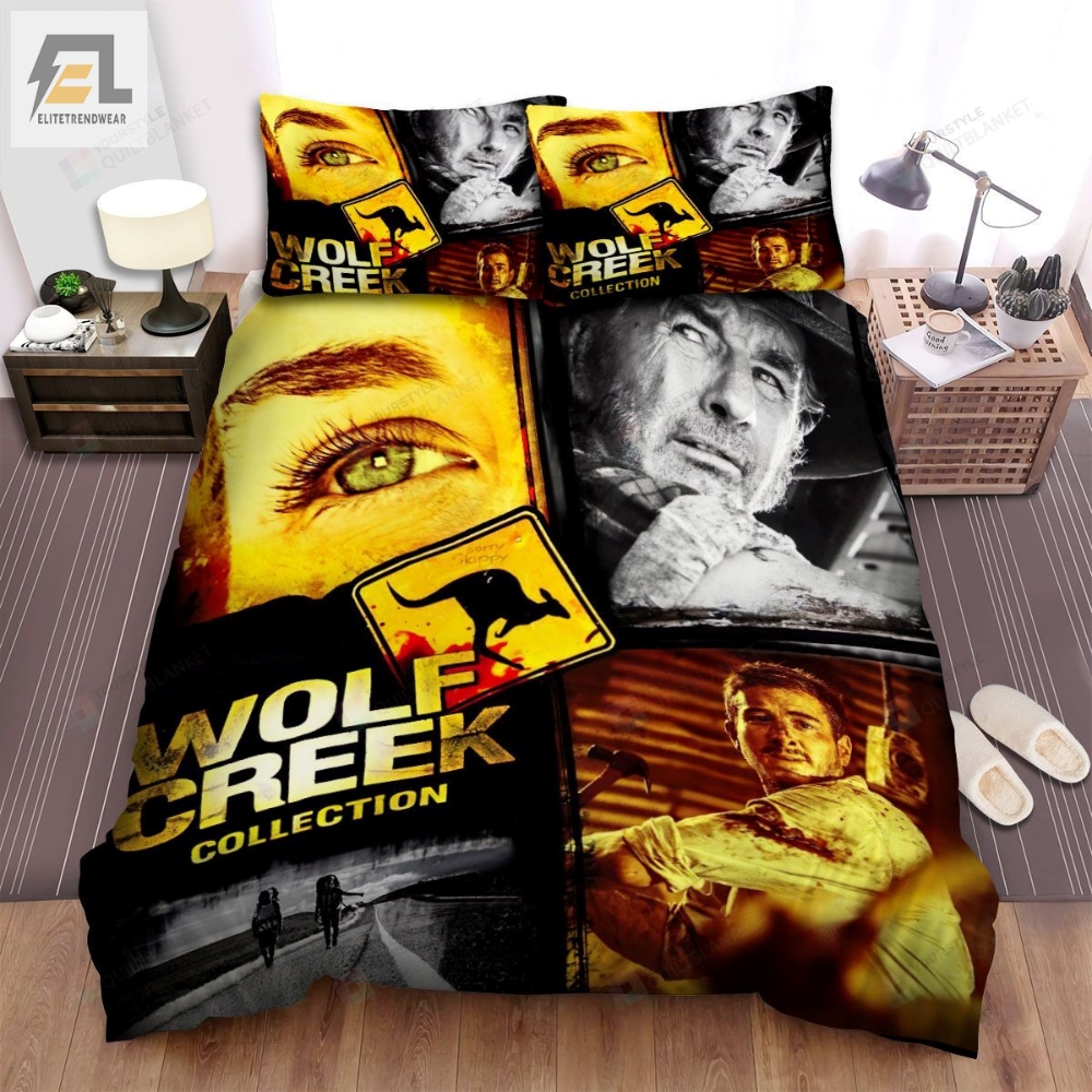 Wolf Creek 2005 Collection Movie Poster Bed Sheets Spread Comforter Duvet Cover Bedding Sets 