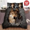 Wolf Broken Personalized Custom Name Duvet Cover Bedding Set elitetrendwear 1