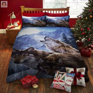 Wolf Bed Sheets Spread Duvet Cover Bedding Sets elitetrendwear 1 1