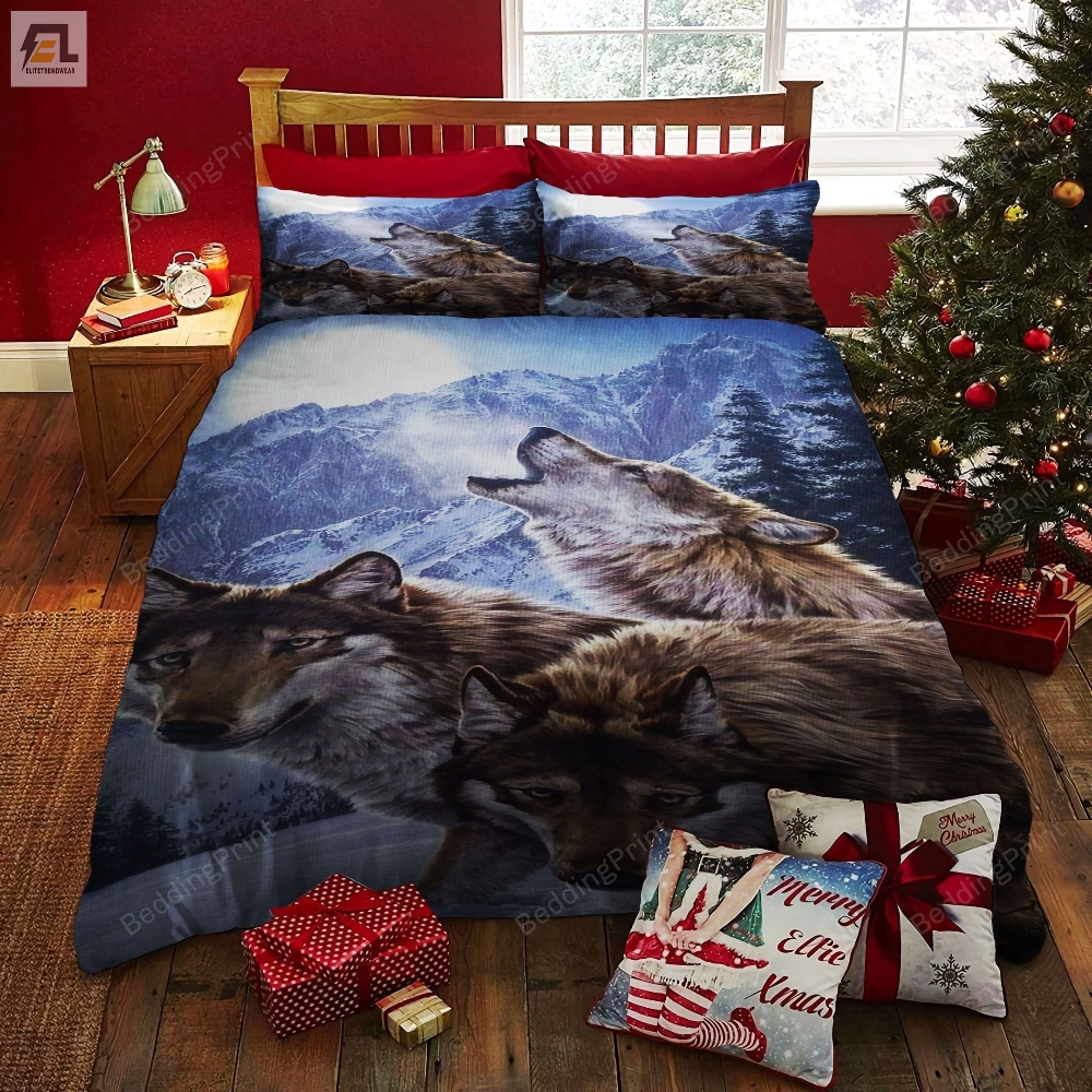 Wolf Bed Sheets Spread Duvet Cover Bedding Sets 