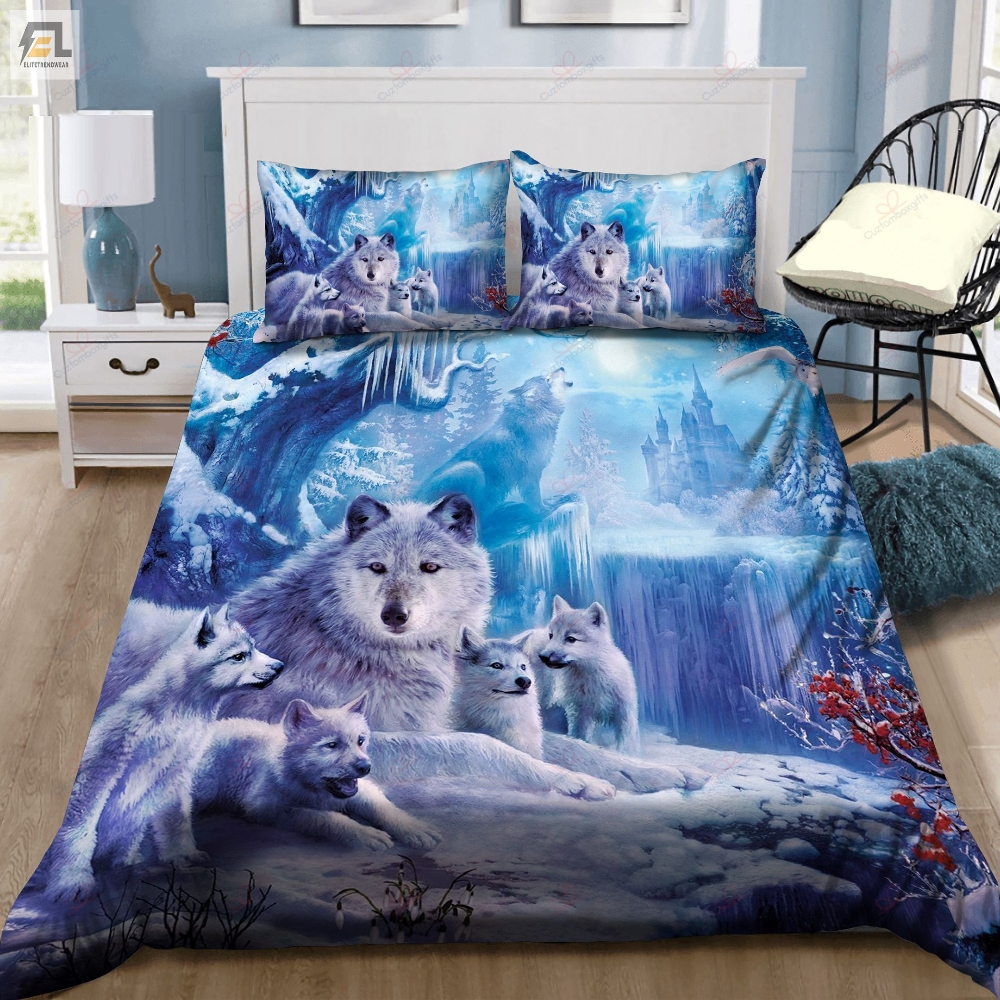 Wolf Bedding Sets Duvet Cover  Pillow Cases 