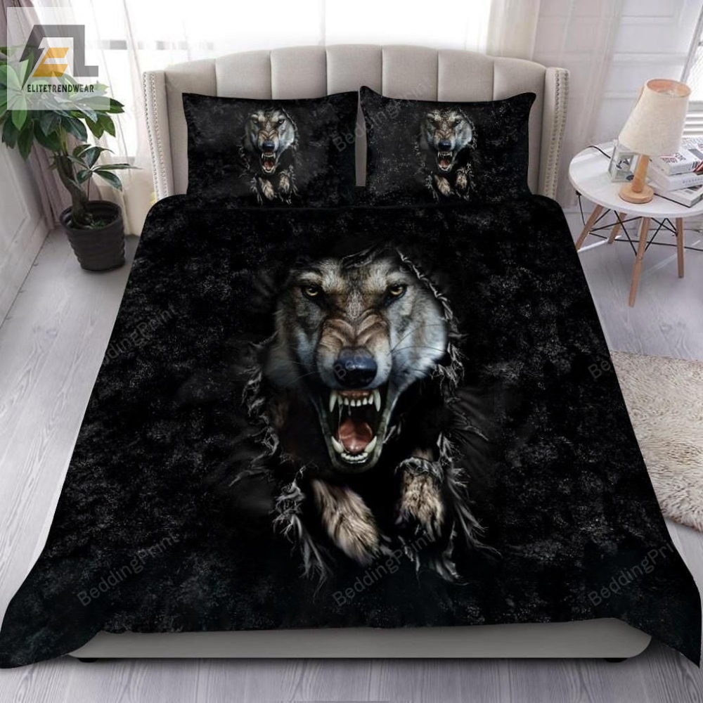 Wolf Bedding Set Bed Sheets Spread Duvet Cover Bedding Sets 