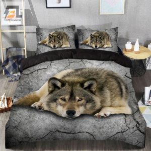 Wolf A Wolf Relax Time Bedding Set elitetrendwear 1 1