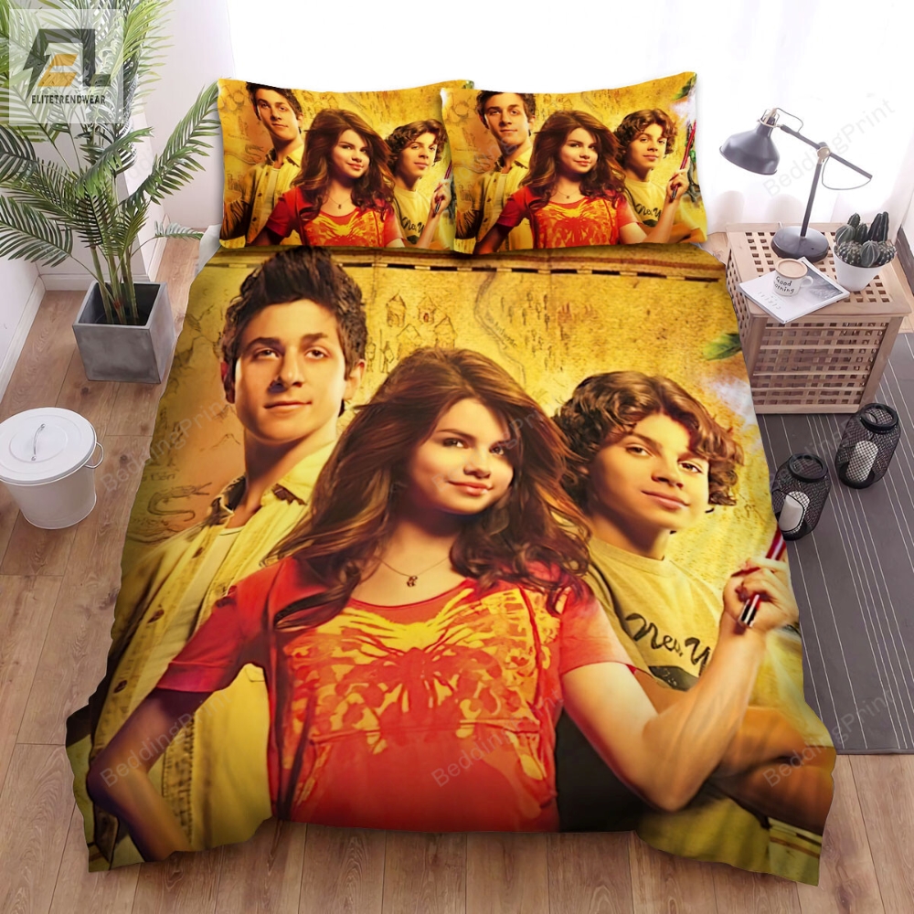 Wizards Of Waverly Place Movie Poster 5 Bed Sheets Duvet Cover Bedding Sets 