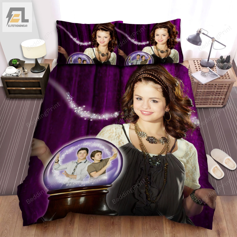 Wizards Of Waverly Place Movie Poster 2 Bed Sheets Duvet Cover Bedding Sets 