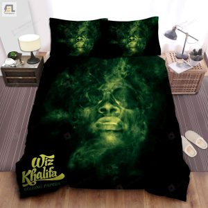 Wiz Khalifa Rolling Papers Album Art Cover Bed Sheets Spread Duvet Cover Bedding Sets elitetrendwear 1 1