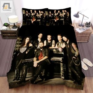 Within Temptation Music Band With The Piano Bed Sheets Spread Comforter Duvet Cover Bedding Sets elitetrendwear 1 1