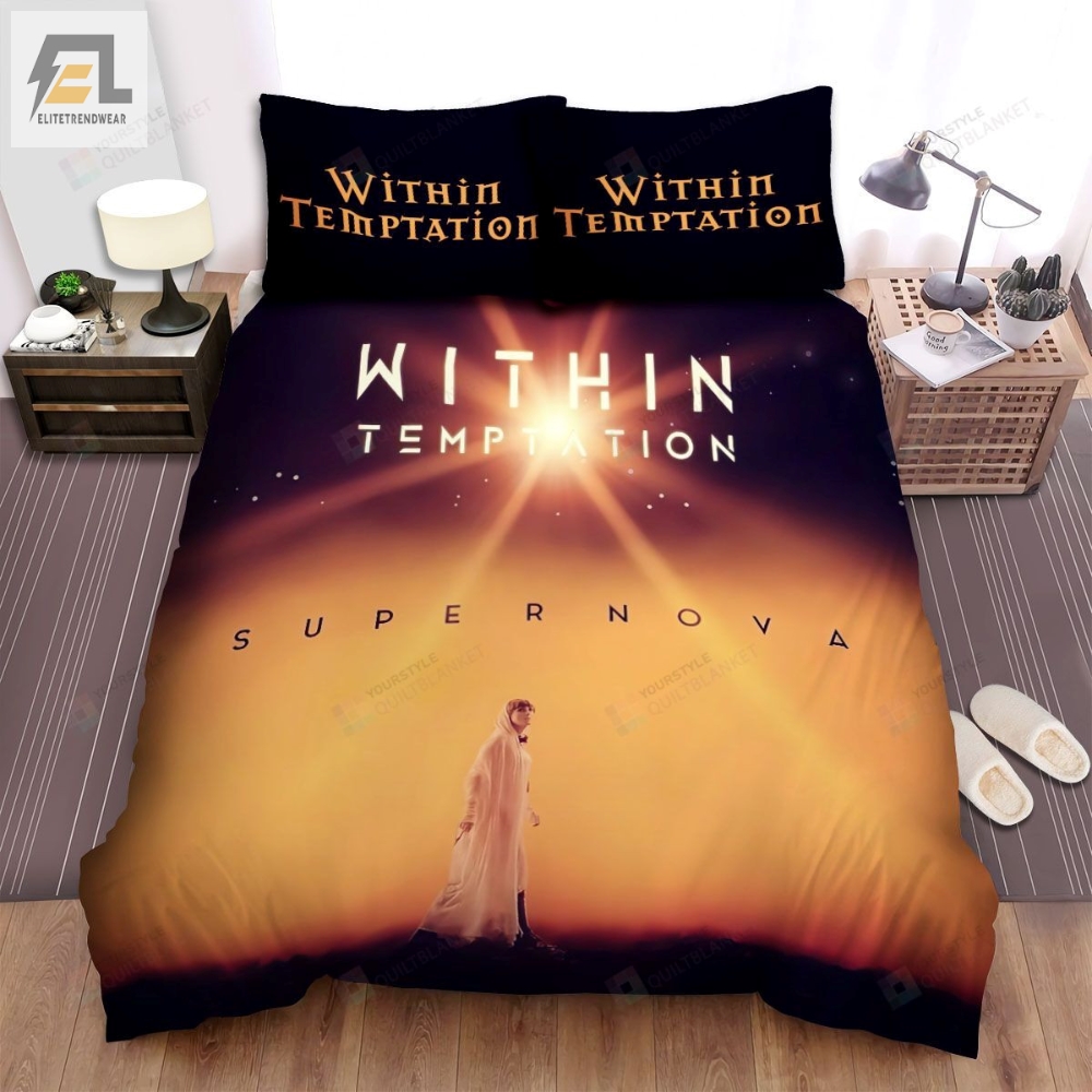 Within Temptation Music Band Supernova Bed Sheets Spread Comforter Duvet Cover Bedding Sets 
