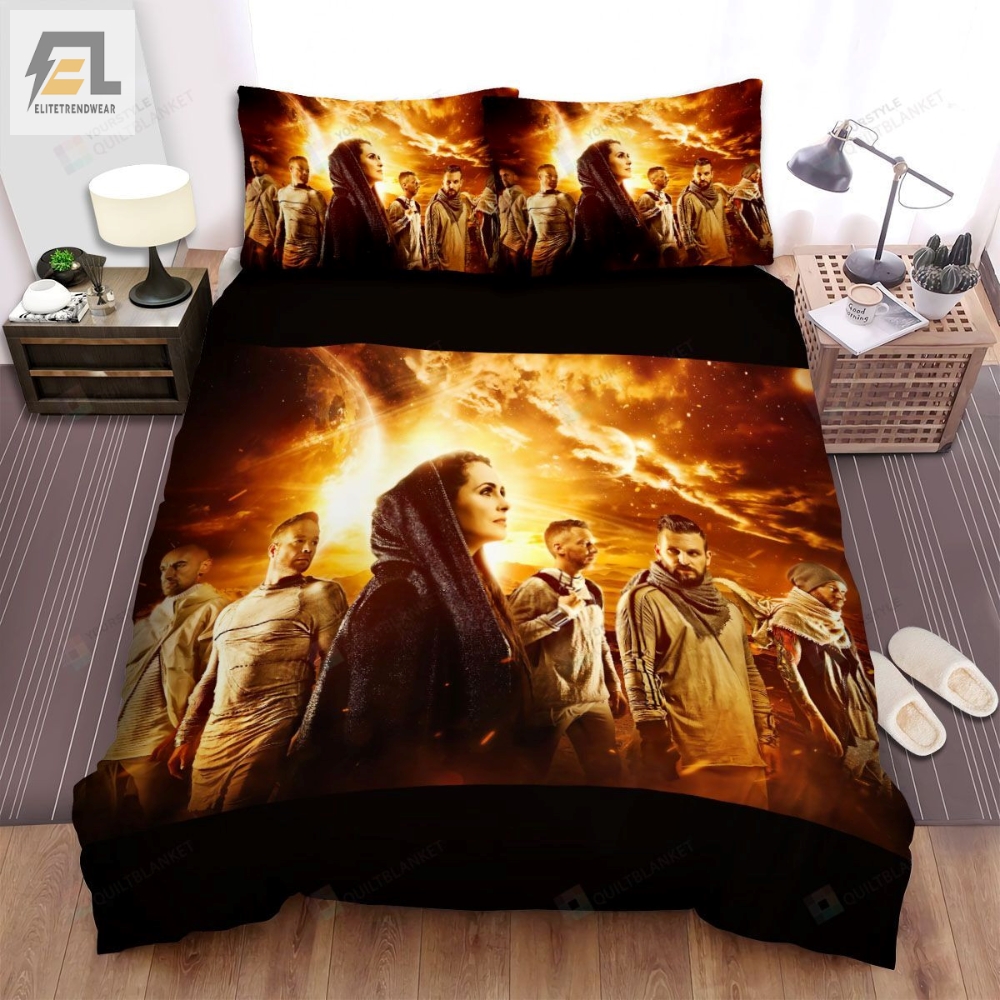 Within Temptation Music Band Resist Photoshoot Bed Sheets Spread Comforter Duvet Cover Bedding Sets 