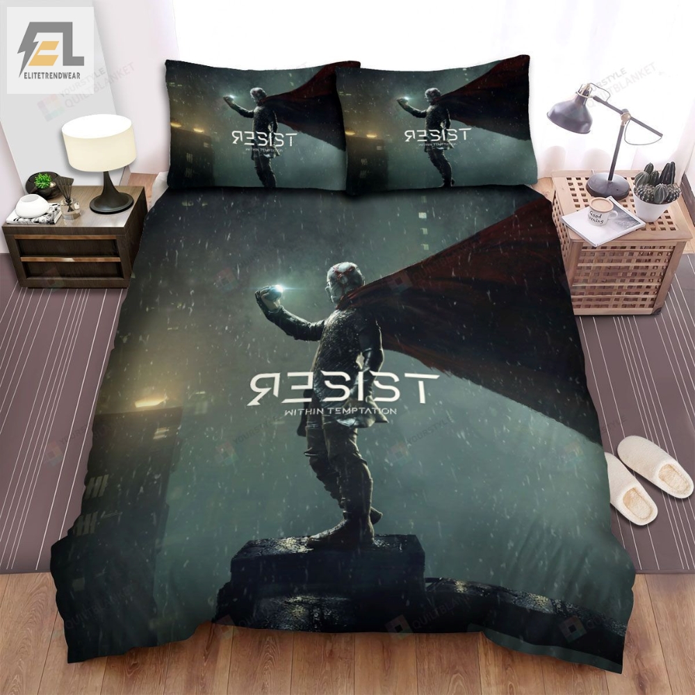 Within Temptation Music Band Resist Album Cover Bed Sheets Spread Comforter Duvet Cover Bedding Sets 