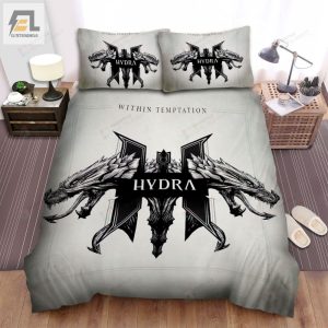 Within Temptation Music Band Hydra Album Cover Bed Sheets Spread Comforter Duvet Cover Bedding Sets elitetrendwear 1 1