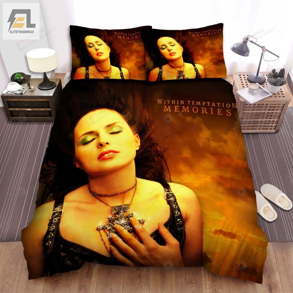 Within Temptation Music Band Memories Bed Sheets Spread Comforter Duvet Cover Bedding Sets 